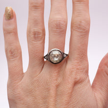 Carica l&#39;immagine nel visualizzatore di Gallery, 14k Giant 2ct Rose Cut Diamond Ring
