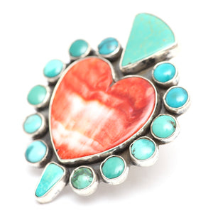 Federico Jimenez Flaming Heart Ring