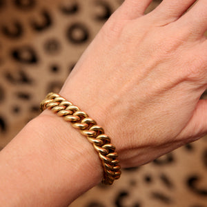 14k Curb Link Bracelet