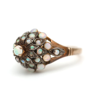 14k Opal Thai Princess Ring