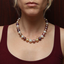 Load image into Gallery viewer, 14k Pastel Pearl Necklace
