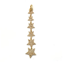 Load image into Gallery viewer, Diamond Falling Star Pendant
