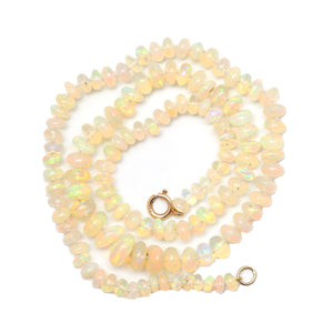 14k Opal Bead Necklace