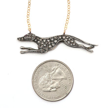 Load image into Gallery viewer, Diamond Greyhound Necklace
