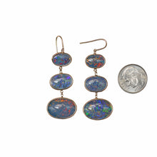 Laden Sie das Bild in den Galerie-Viewer, 14k Opal Doublet Earrings
