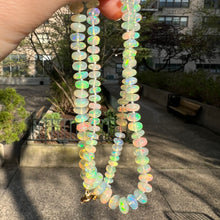 Load image into Gallery viewer, 14k Opal Bead Necklace
